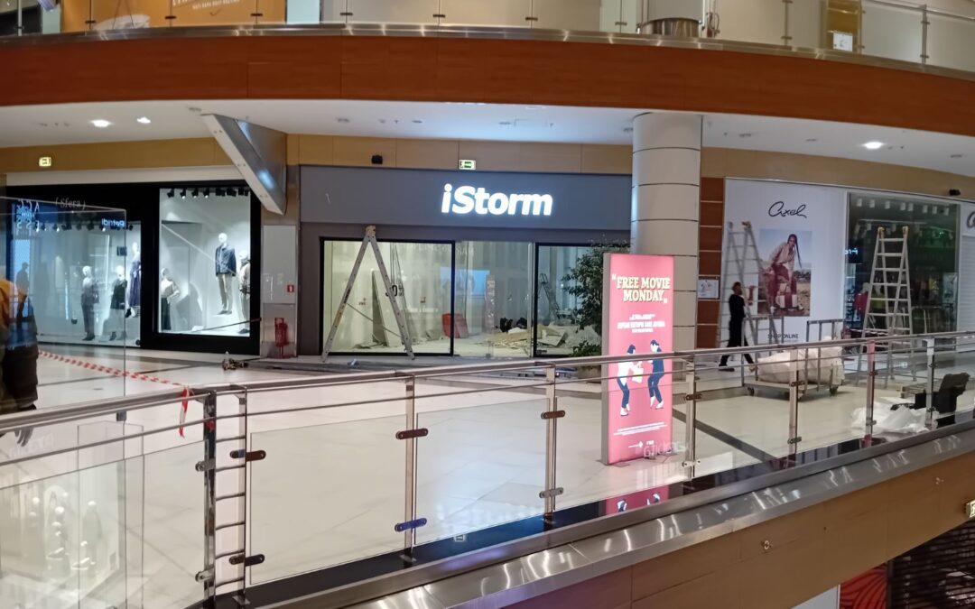 New ISTORM store in MALL Athens